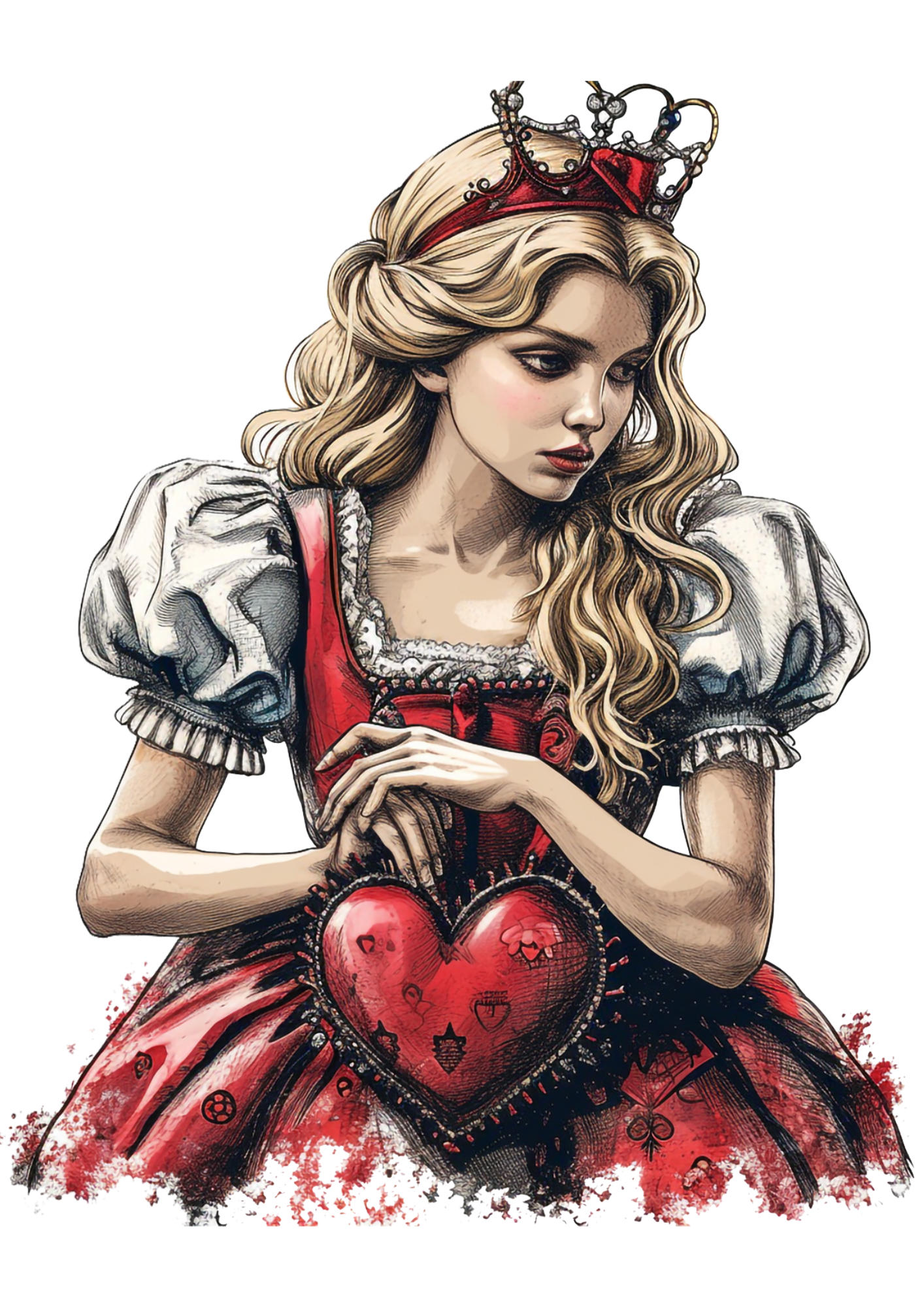 Reispapier für Decoupage Alice im Wunderland, vollständige Kat.-Nr. 4441