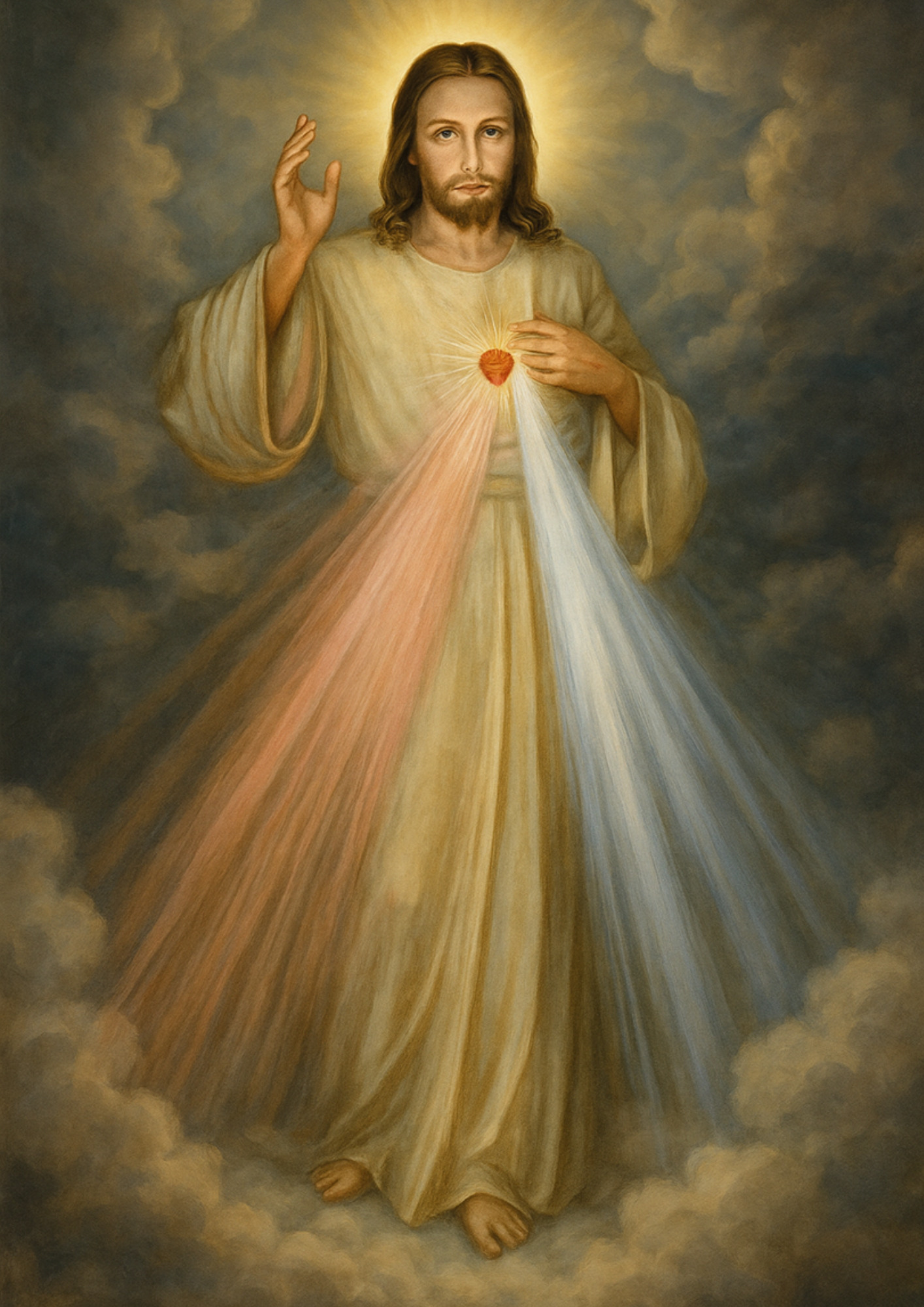 Reispapier für Decoupage Barmherziger Jesus Voll Kat. Nr. 4681