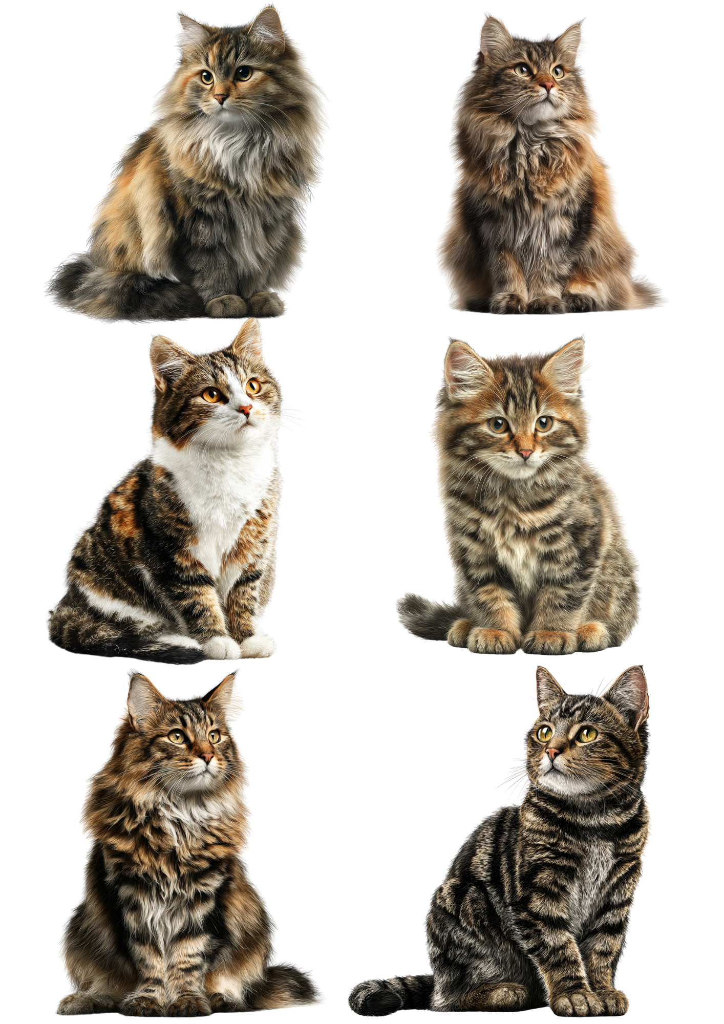 Reispapier für Decoupage Katze Kat. Nr. 4975