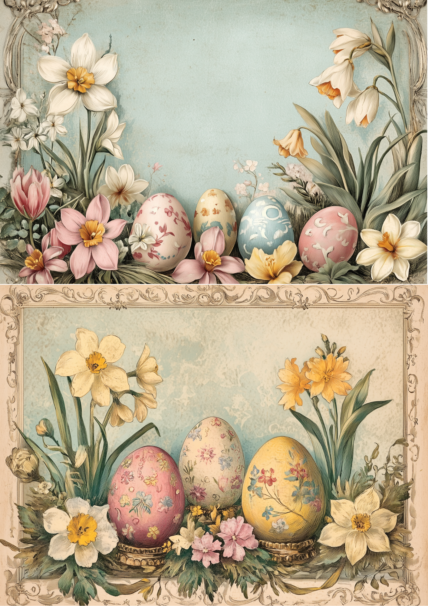 Reispapier für Decoupage, Blumenhintergrund, vollständig, Kat. Nr. 4809