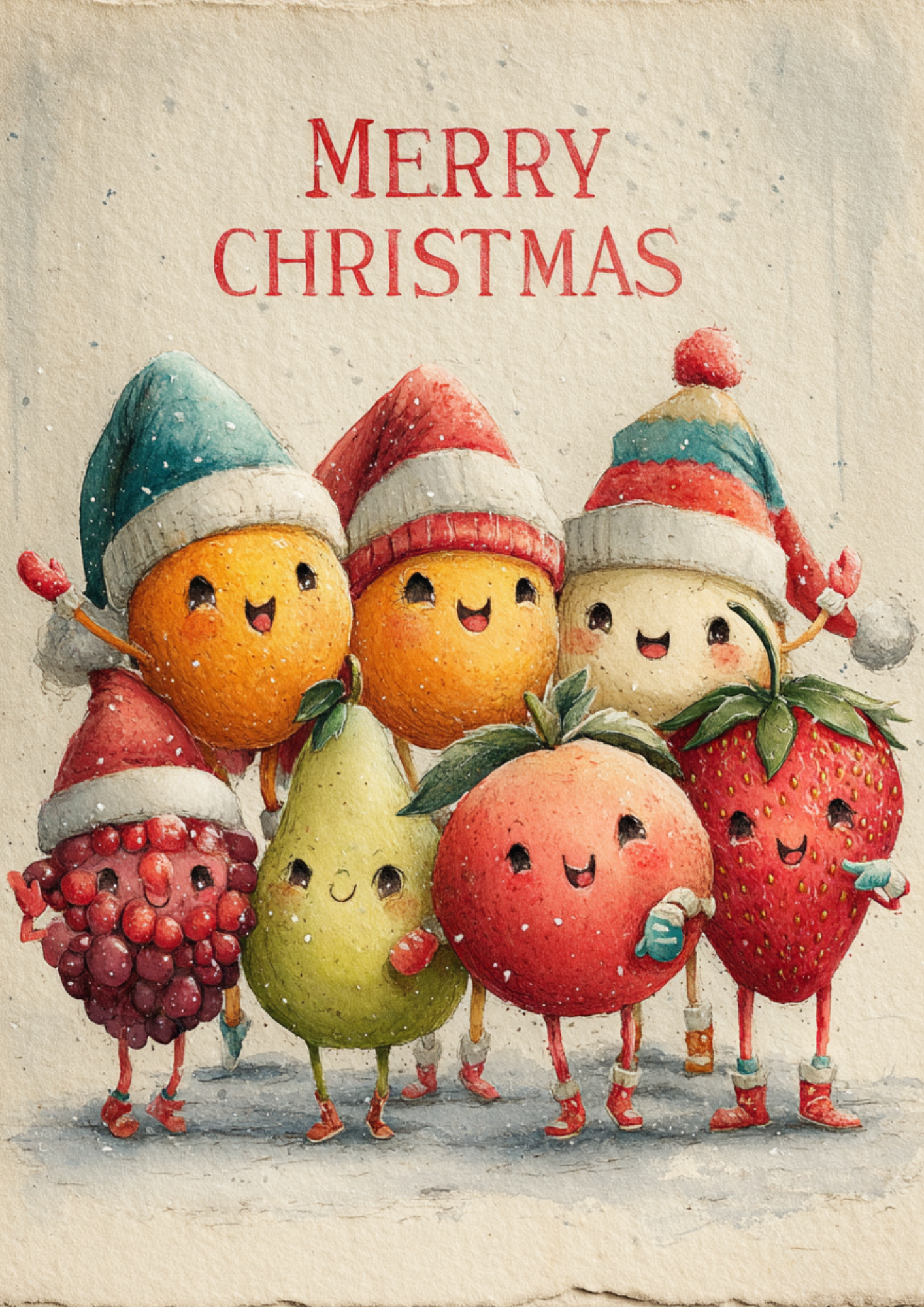 Rice Paper For Decoupage Christmas Fruit Full Cat. No. 5576