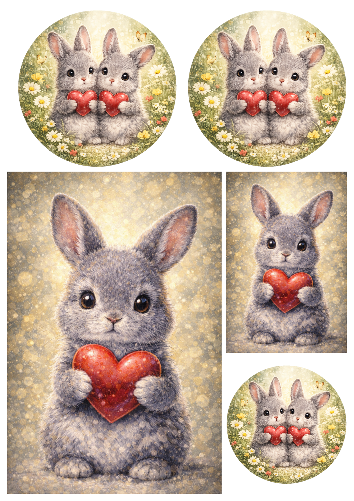 Reispapier für Decoupage, Blumenhintergrund, vollständig, Kat. Nr. 4809