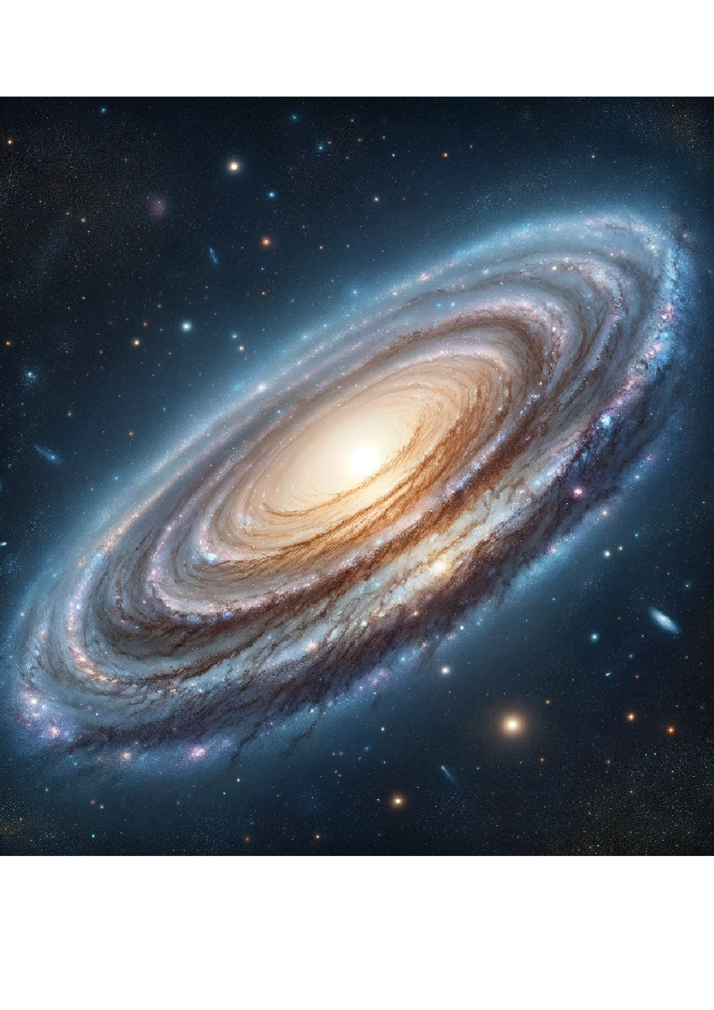 Reispapier für Decoupage Andromeda Galaxy Full Cat Nr. 970