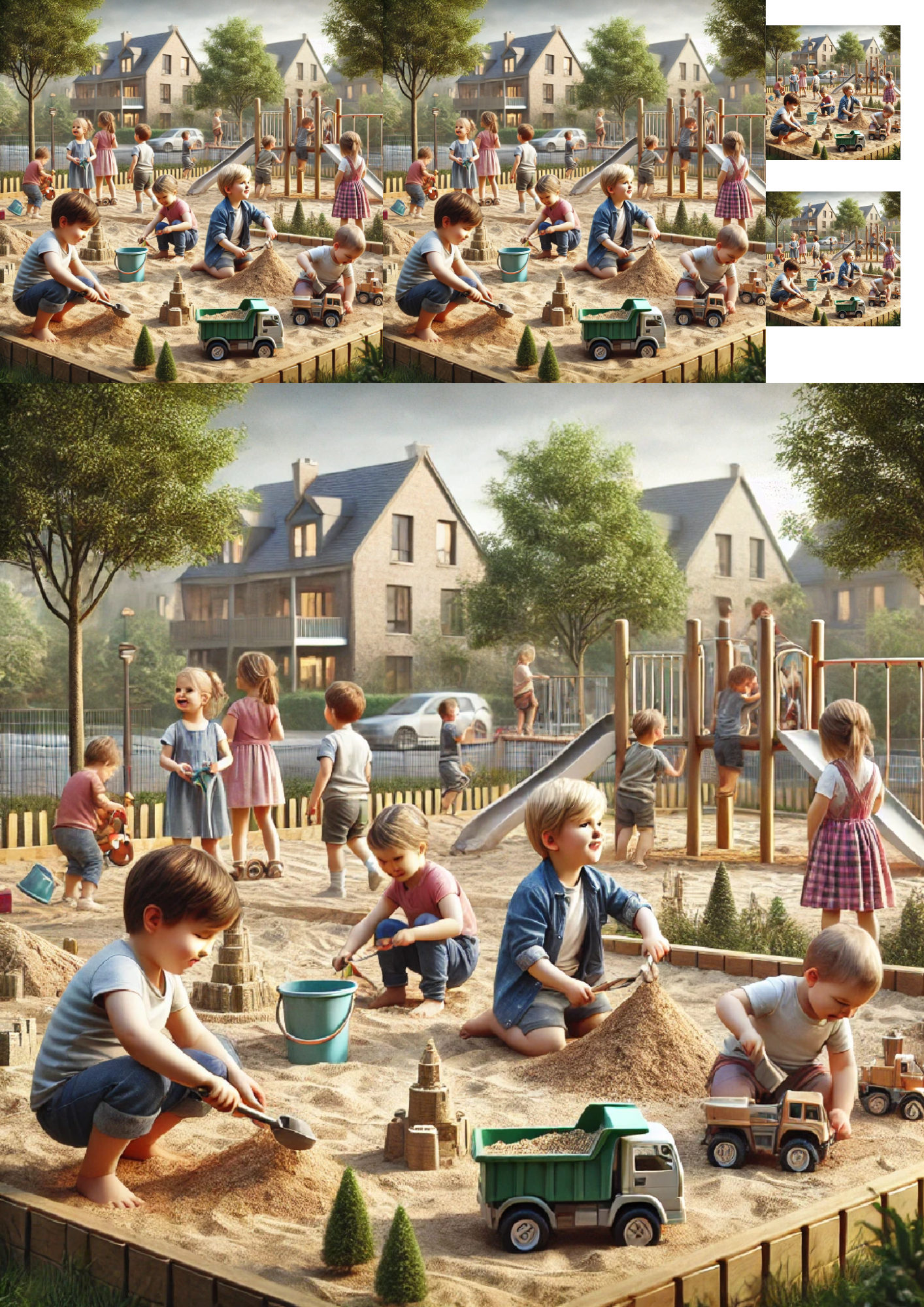 Reispapier für Decoupage Moderne Kindercollage Kat. Nr. 1275