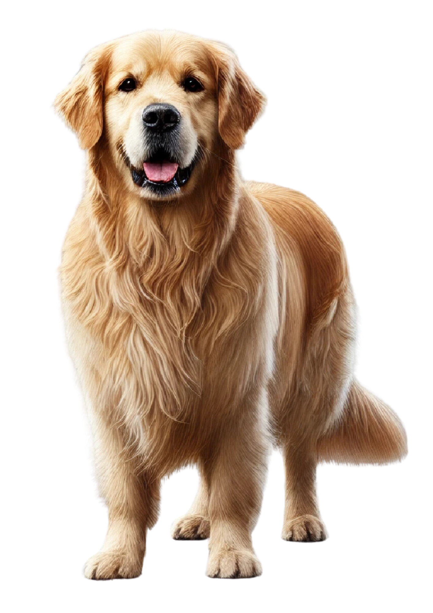 Reispapier für Decoupage Golden Retriever Full Cat Nr. 3076