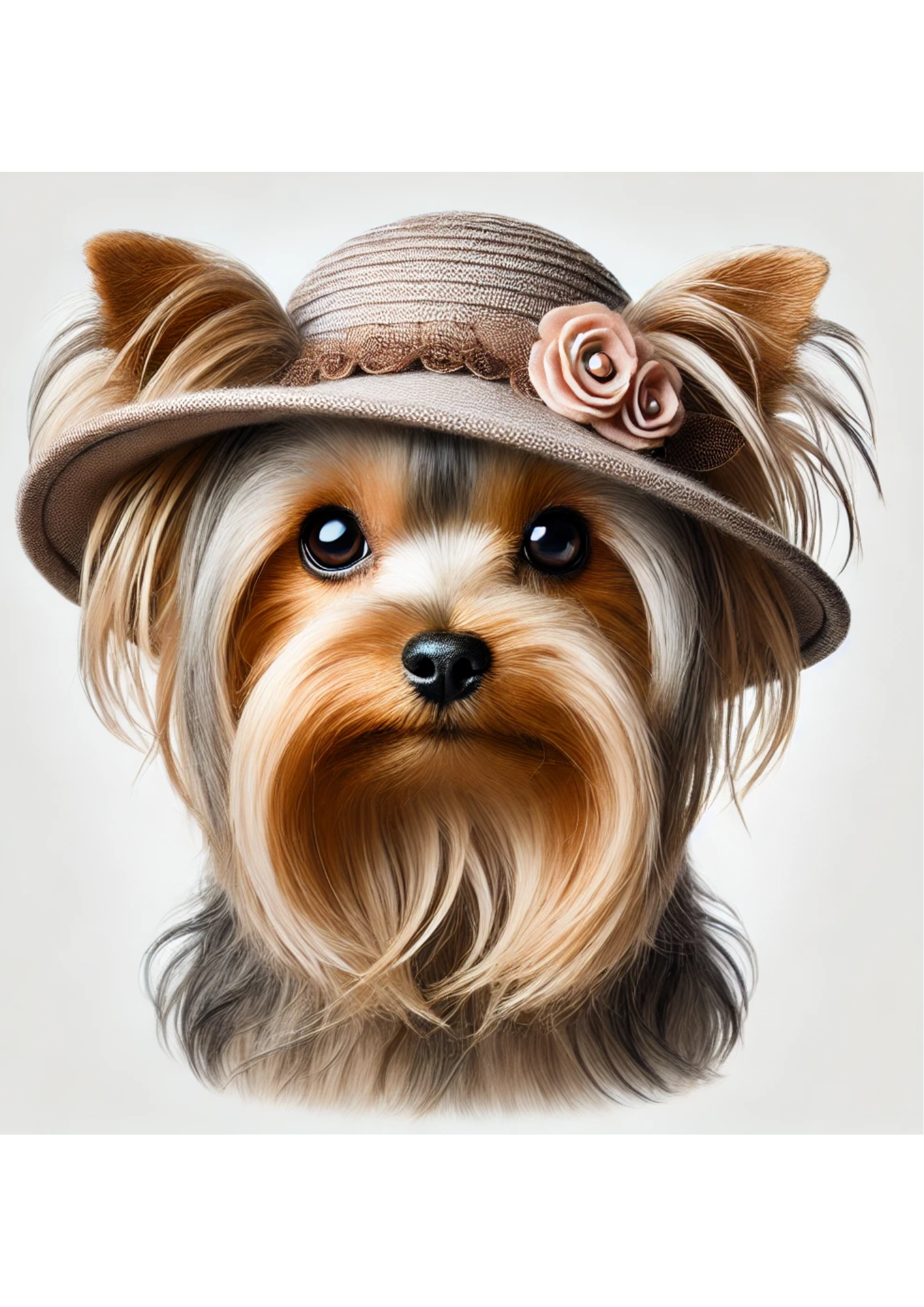 Reispapier für Decoupage York Terrier 2 Full Kat. Nr. 2718