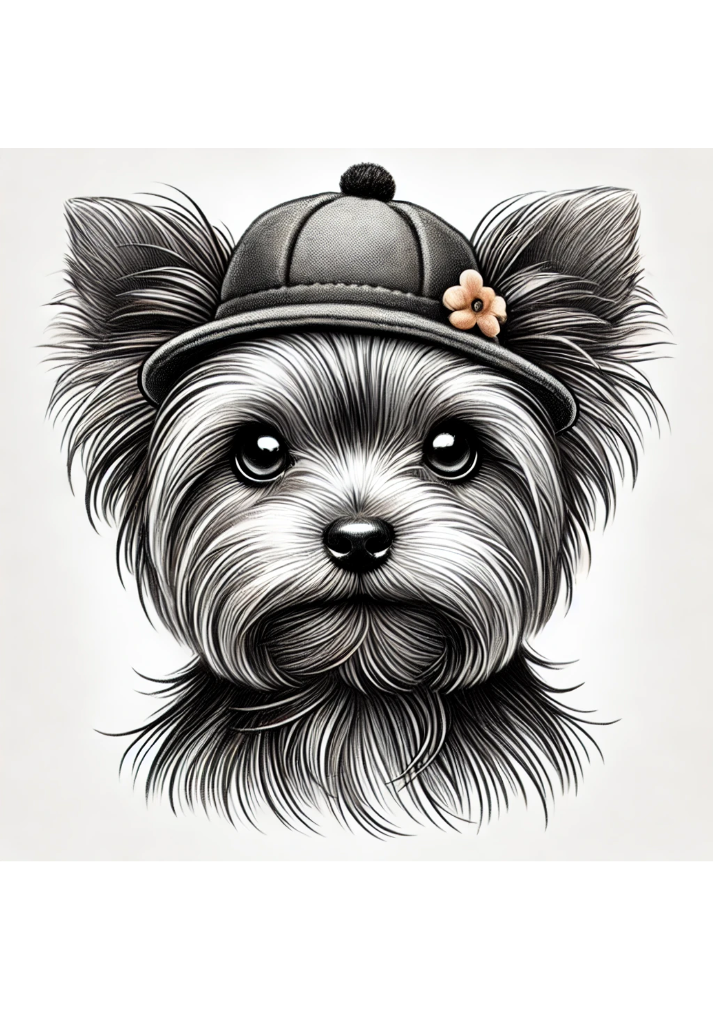 Reispapier für Decoupage York Terrier Full Kat. Nr. 2716