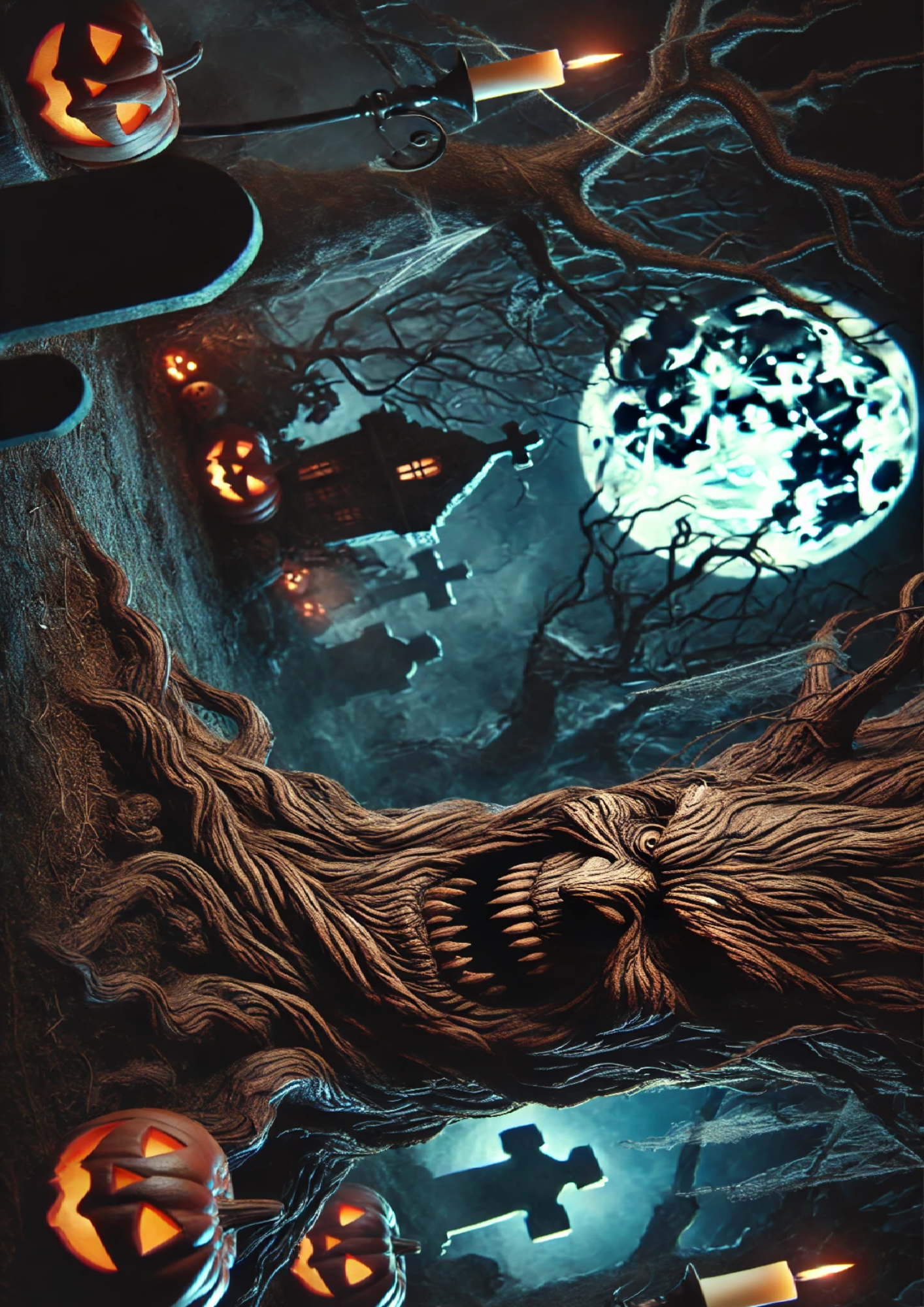 Reispapier für Decoupage Evil Treebeard Full Kat. Nr. 1661