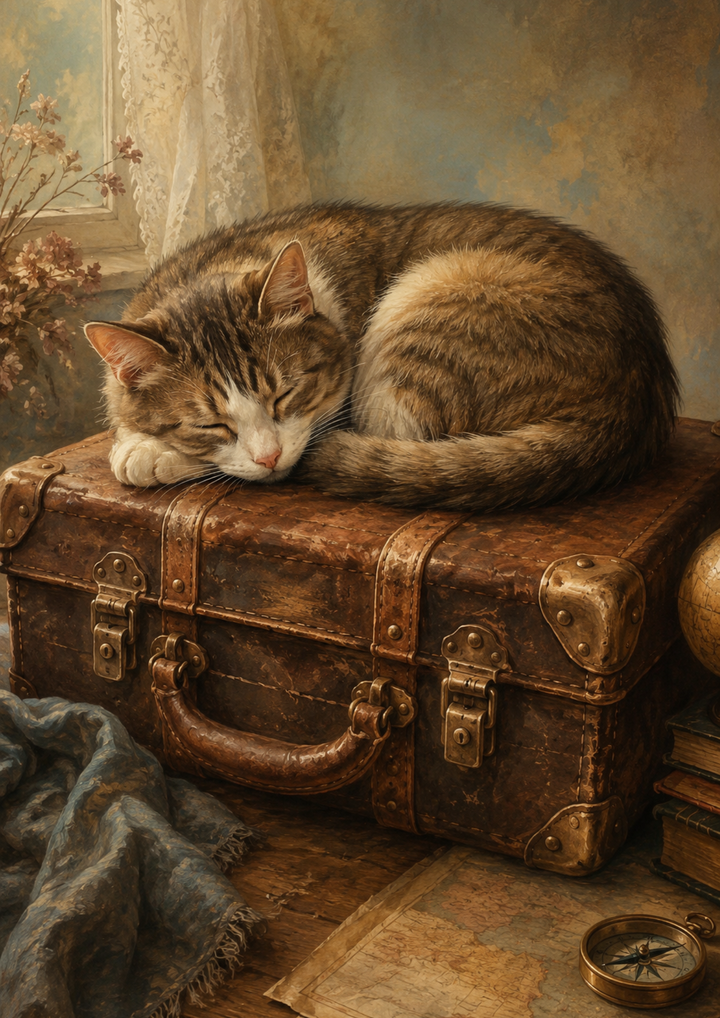 Rice Paper For Decoupage Sleeping Darling  Full Cat. No. 10031