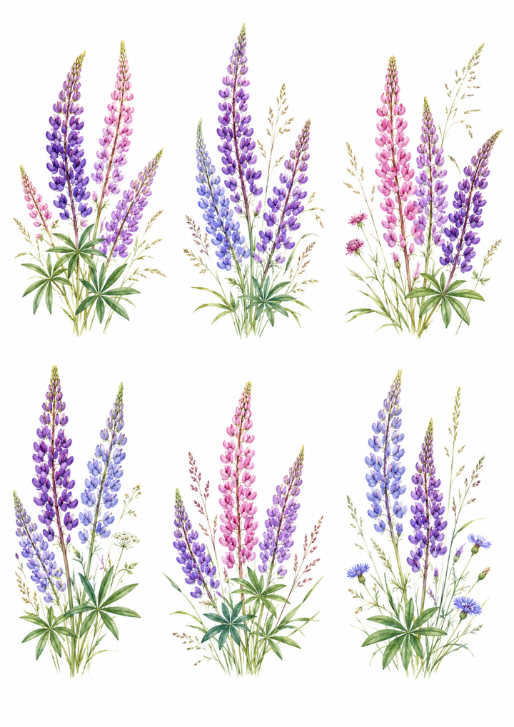 Reispapier für Decoupage, Blumenhintergrund, vollständig, Kat. Nr. 4809