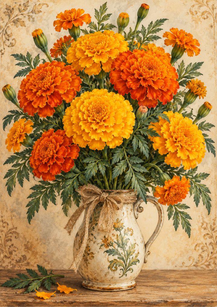 Reispapier für Decoupage, Blumenhintergrund, vollständig, Kat. Nr. 4809