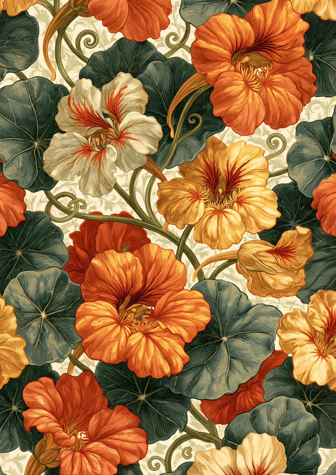 Reispapier für Decoupage, Blumenhintergrund, vollständig, Kat. Nr. 4809