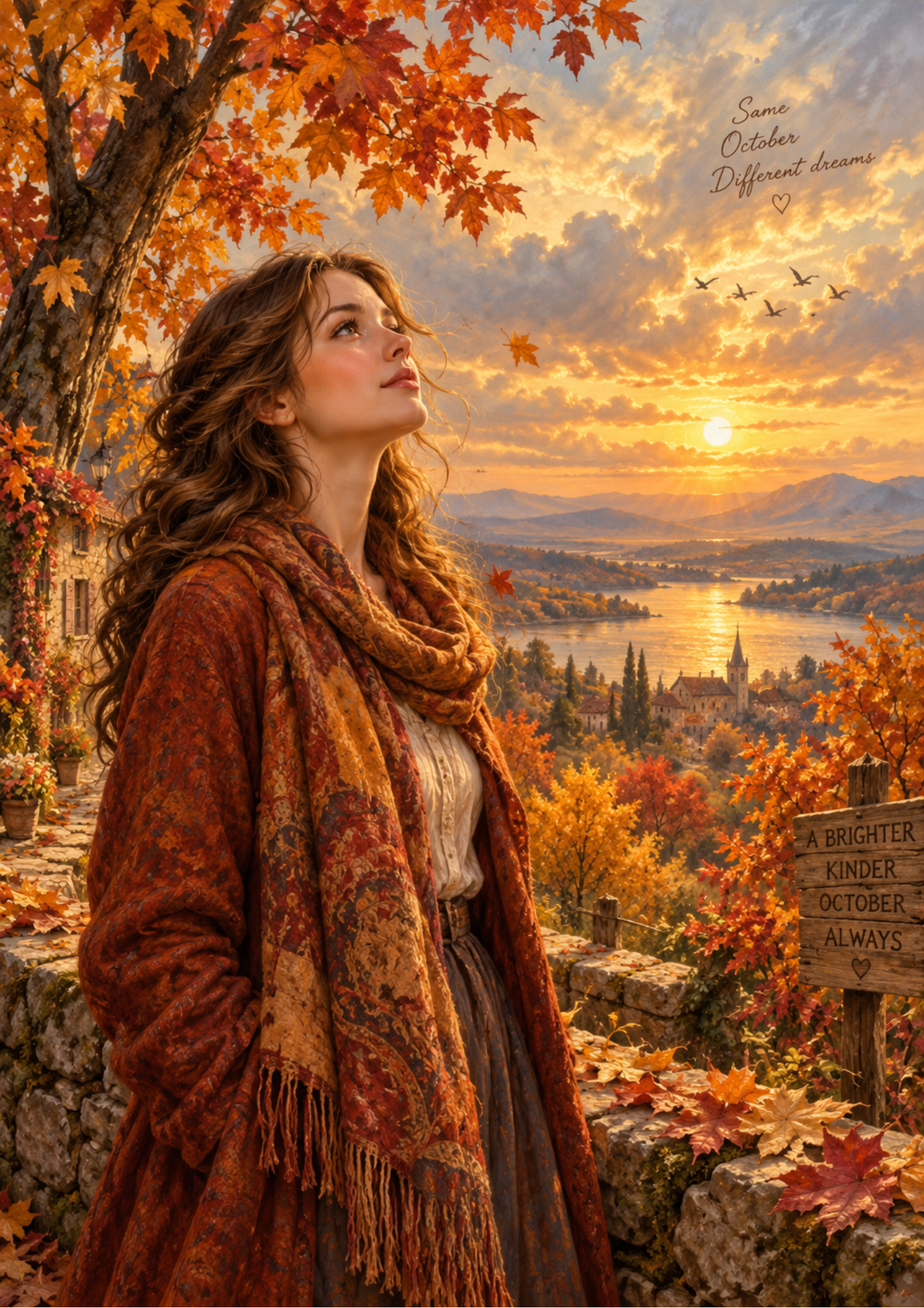 Rice Paper for Decoupage Autumn Vibes Full Cat 10859
