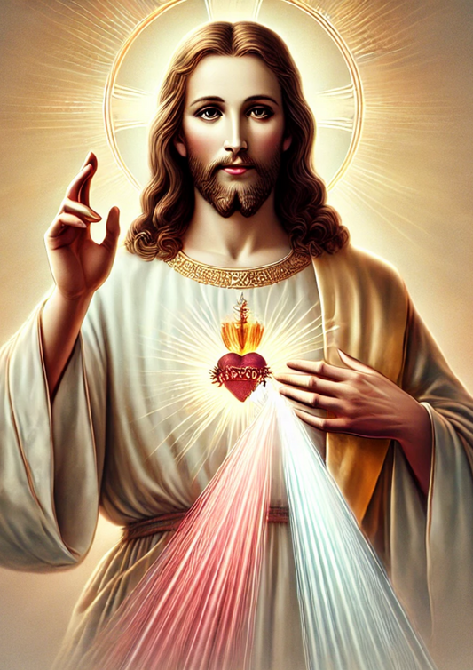 Reispapier für Decoupage Jesus Blesses Gesamtkatalog Nr. 4244