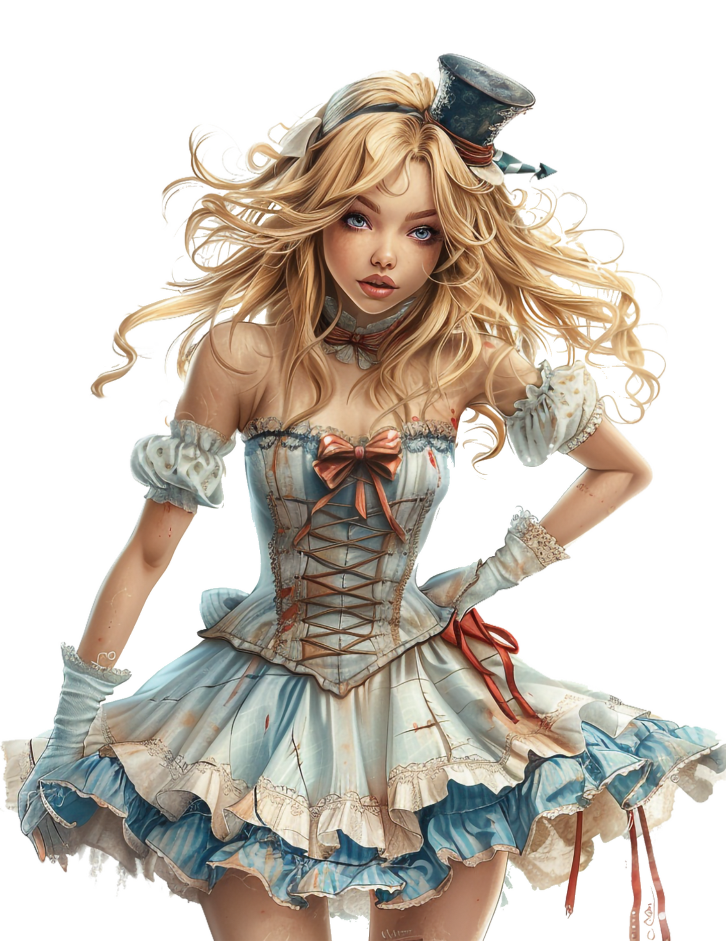 Reispapier für Decoupage Alice im Wunderland, vollständige Kat.-Nr. 4627