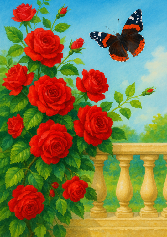 Rice Paper For Decoupage Butterflie On Flower Full Cat. No. 4653