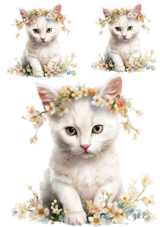 Reispapier für Decoupage, Collage „Kleines Kätzchen“, Kat.-Nr. 4680