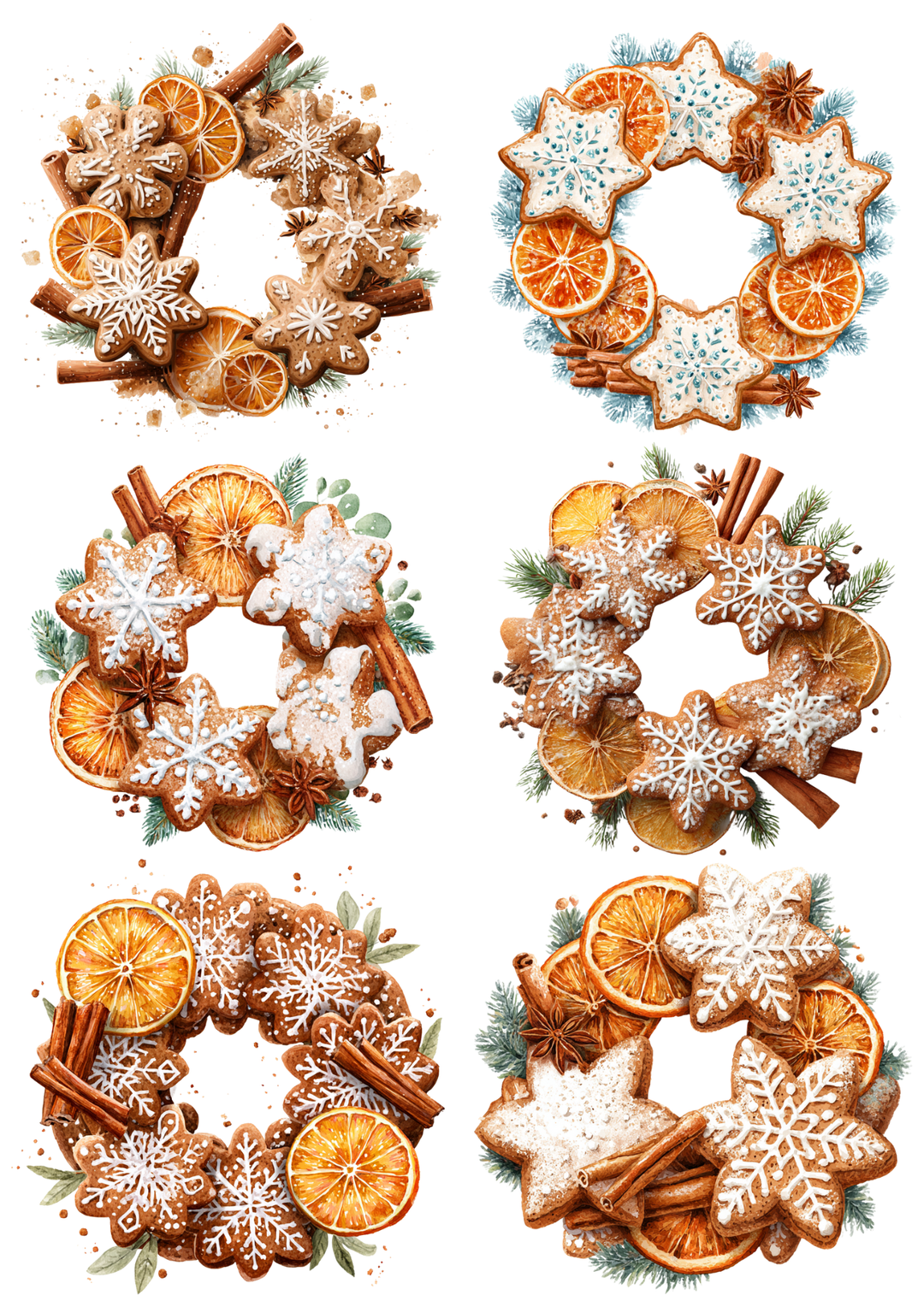 Reispapier für Decoupage Barocke Weihnachtsglocke 3 Collage Kat. Nr. 2793
