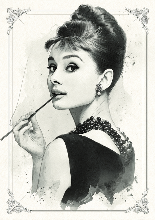 Rice Paper For Decoupage Audrey Hepburn Full Cat. No. 5420