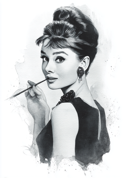 Rice Paper For Decoupage Audrey Hepburn Full Cat. No. 5422