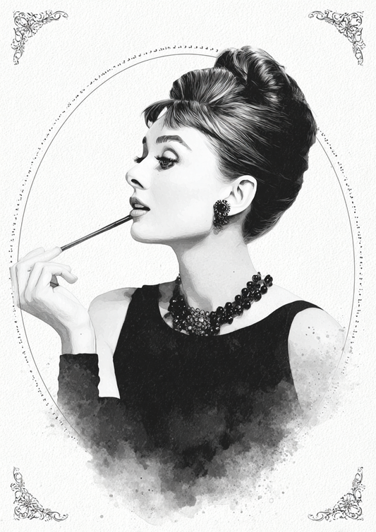 Rice Paper For Decoupage Audrey Hepburn Full Cat. No. 5423