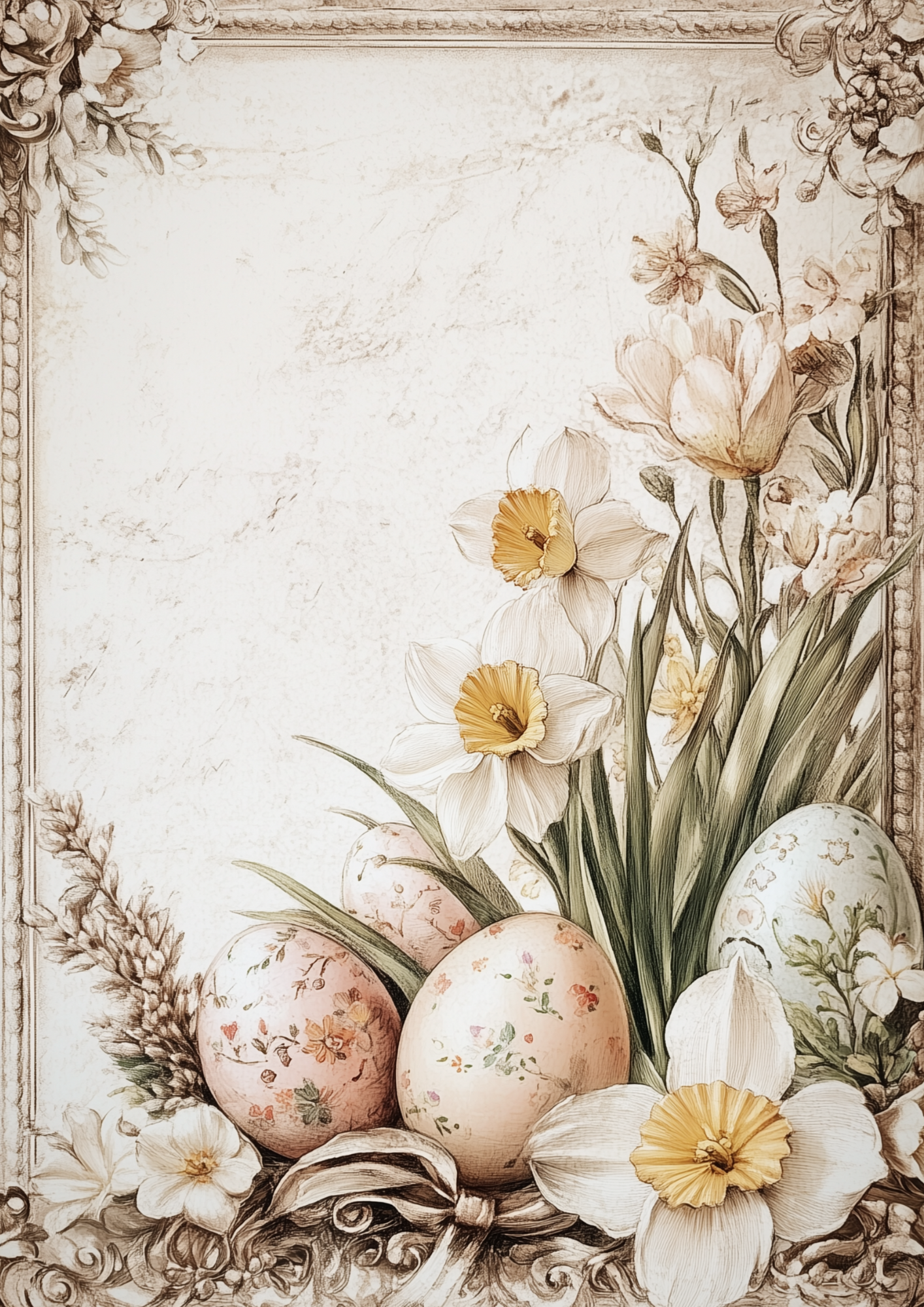 Reispapier für Decoupage, Blumenhintergrund, vollständig, Kat. Nr. 4809
