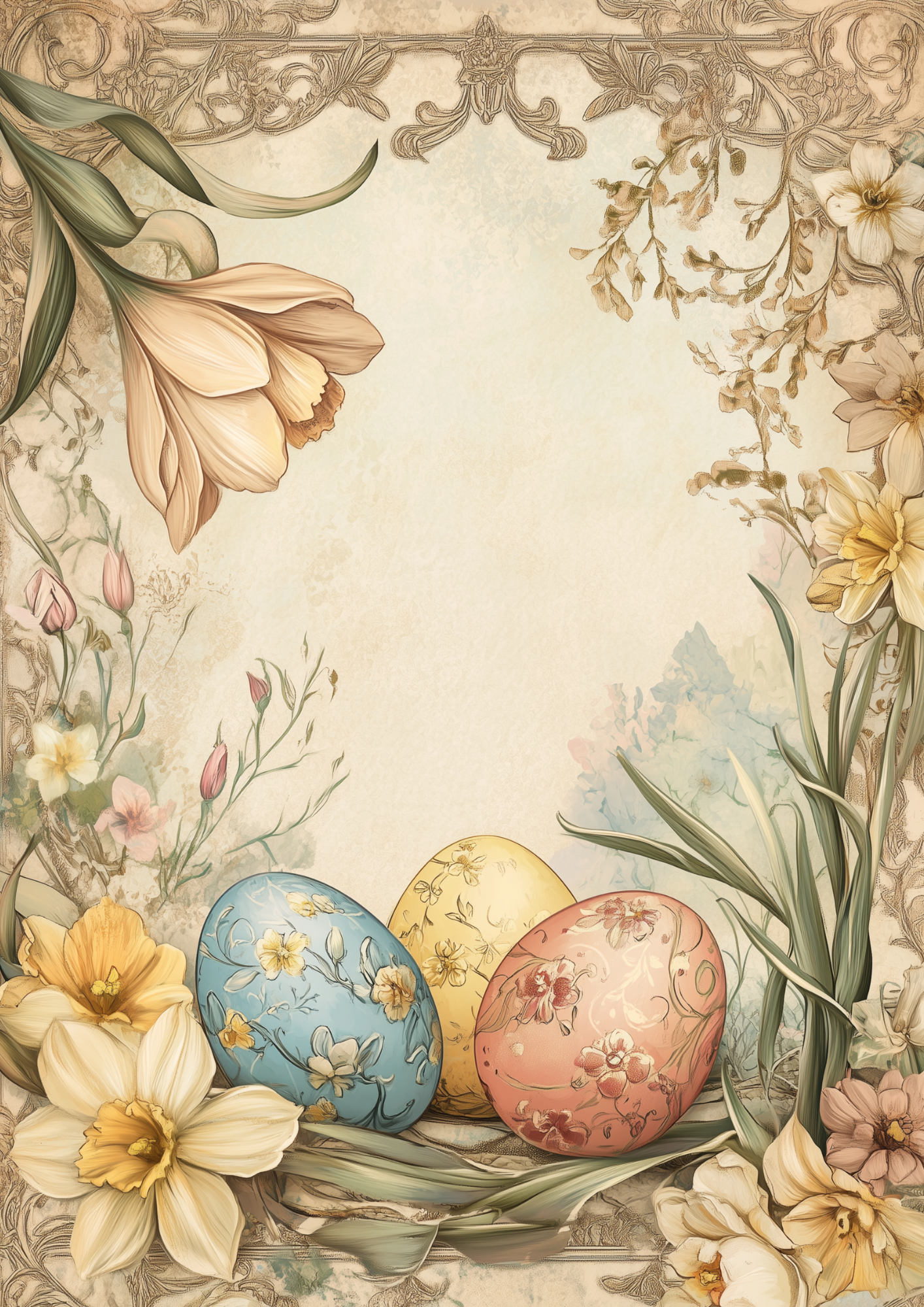 Reispapier für Decoupage, Blumenhintergrund, vollständig, Kat. Nr. 4809