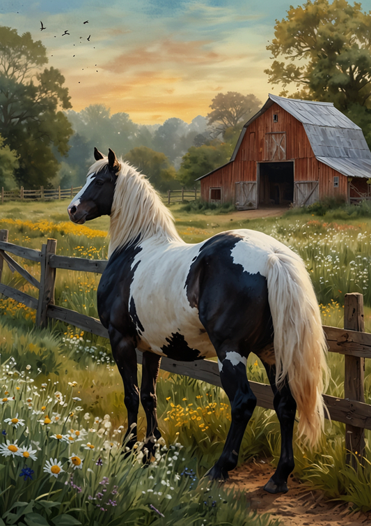 Rice Paper For Decoupage Horse Full Cat. No. 5681