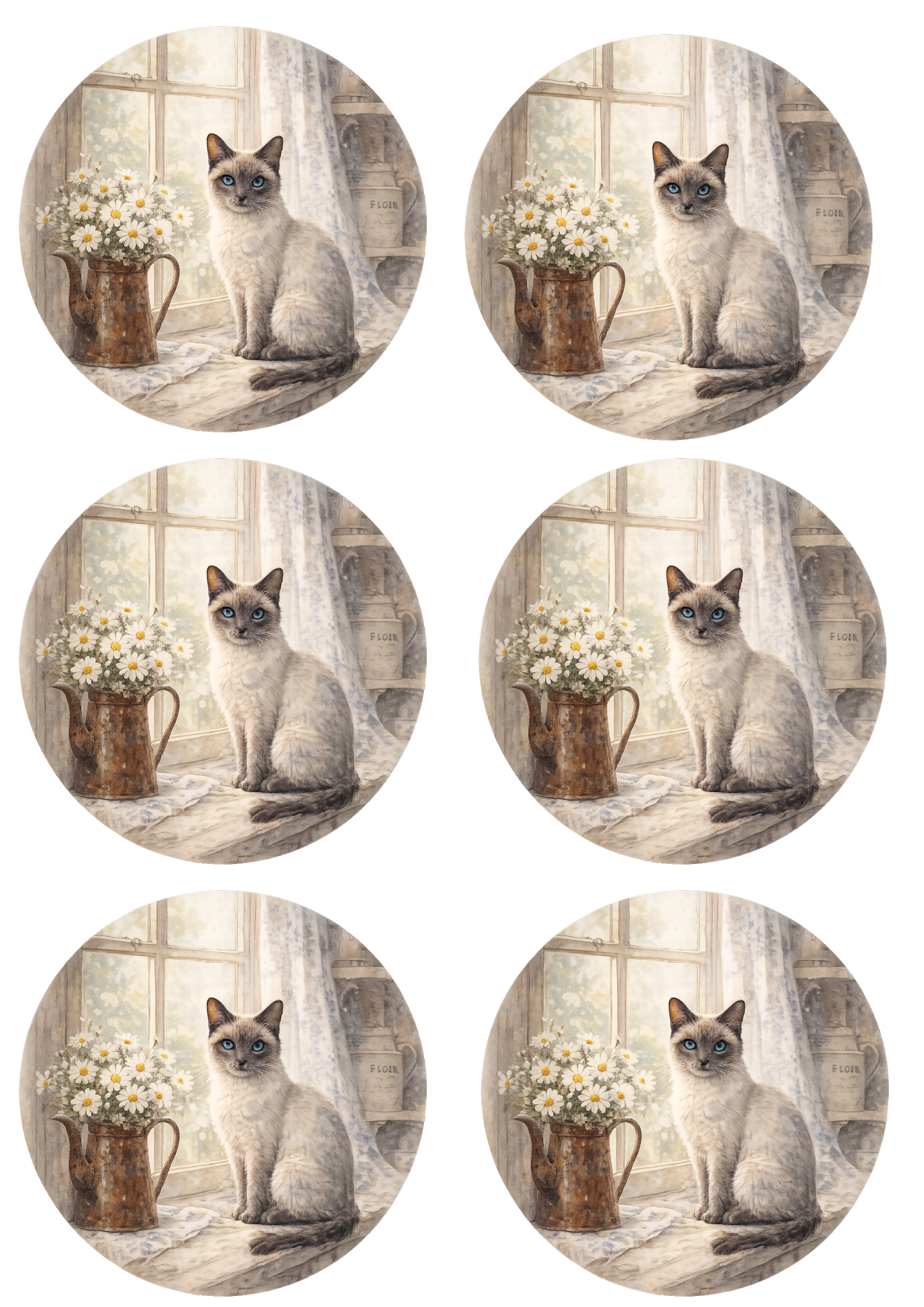 Reispapier für Decoupage, Blumenhintergrund, vollständig, Kat. Nr. 4809