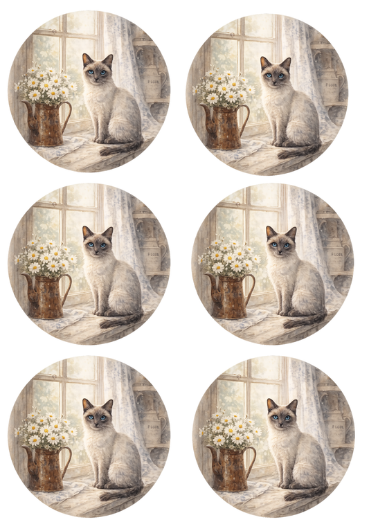 Reispapier für Decoupage, Blumenhintergrund, vollständig, Kat. Nr. 4809