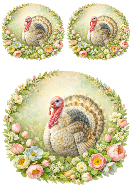 Reispapier für Decoupage, Blumenhintergrund, vollständig, Kat. Nr. 4809