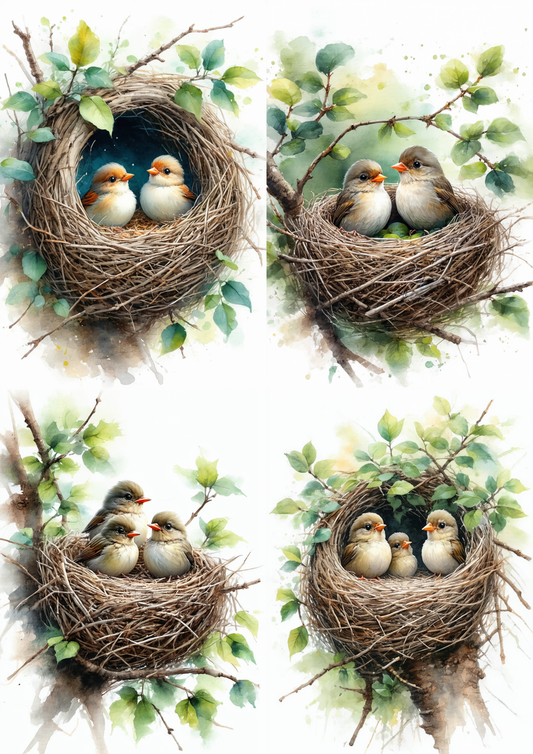 Reispapier für Decoupage, Blumenhintergrund, vollständig, Kat. Nr. 4809