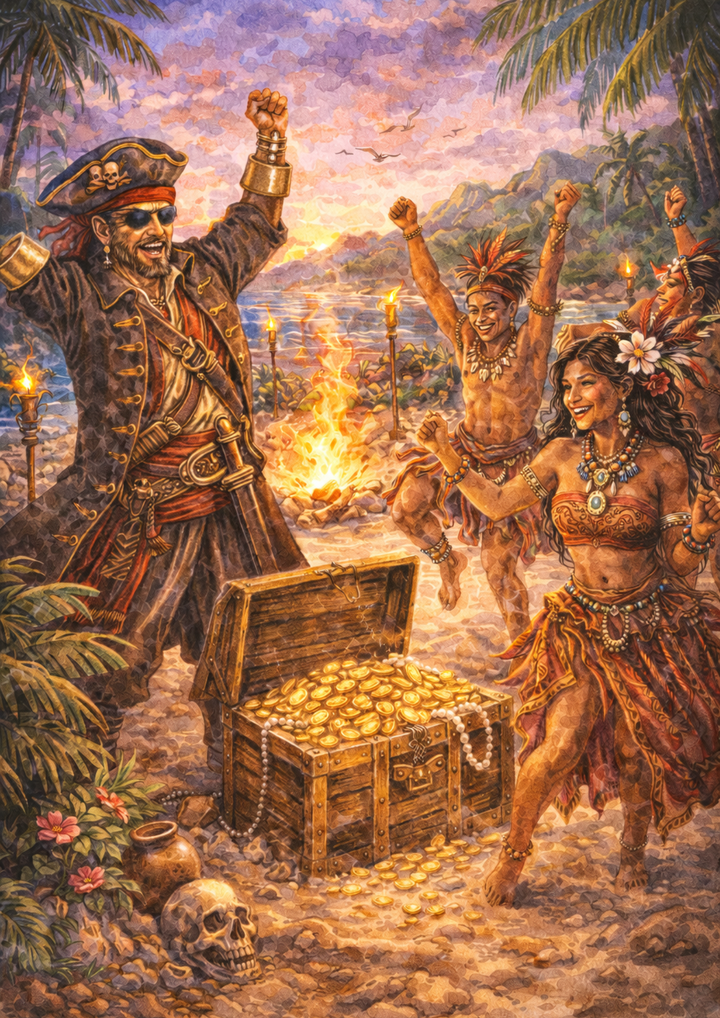 Rice Paper For Decoupage Treasure Box &amp; Natives Full Cat. No. 8687
