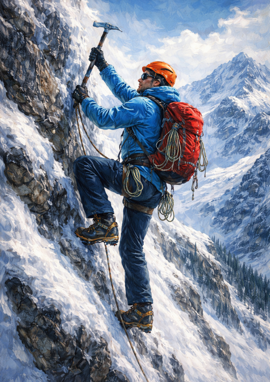 Rice Paper For Decoupage  In the Mountains Full Cat. No. 8748