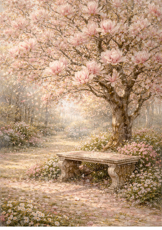 Reispapier für Decoupage, Blumenhintergrund, vollständig, Kat. Nr. 4809