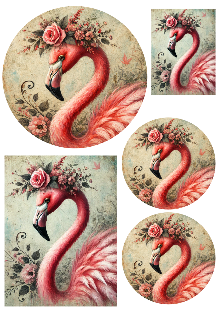 Reispapier für Decoupage, Blumenhintergrund, vollständig, Kat. Nr. 4809