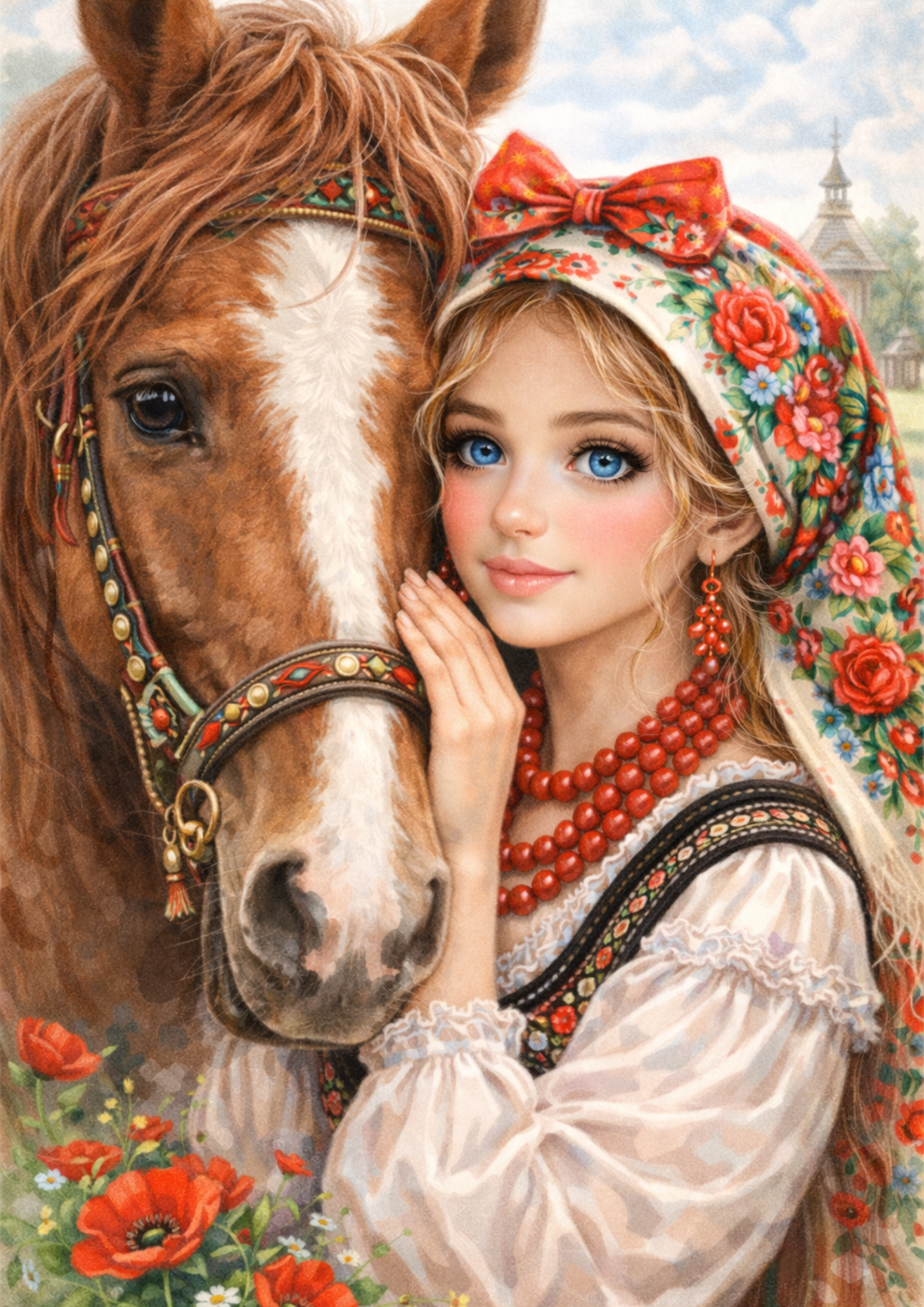 Rice Paper For Decoupage Woman in Traditional Costume from Cracow Full  Cat. No. 8838