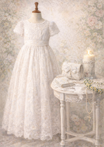 Rice Paper For Decoupage First Communion Day Dress Full  Cat. No. 8876