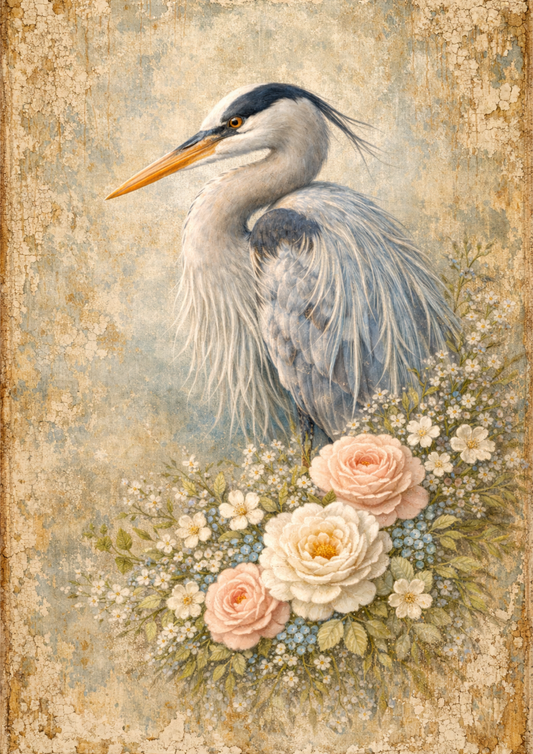 Reispapier für Decoupage, Blumenhintergrund, vollständig, Kat. Nr. 4809