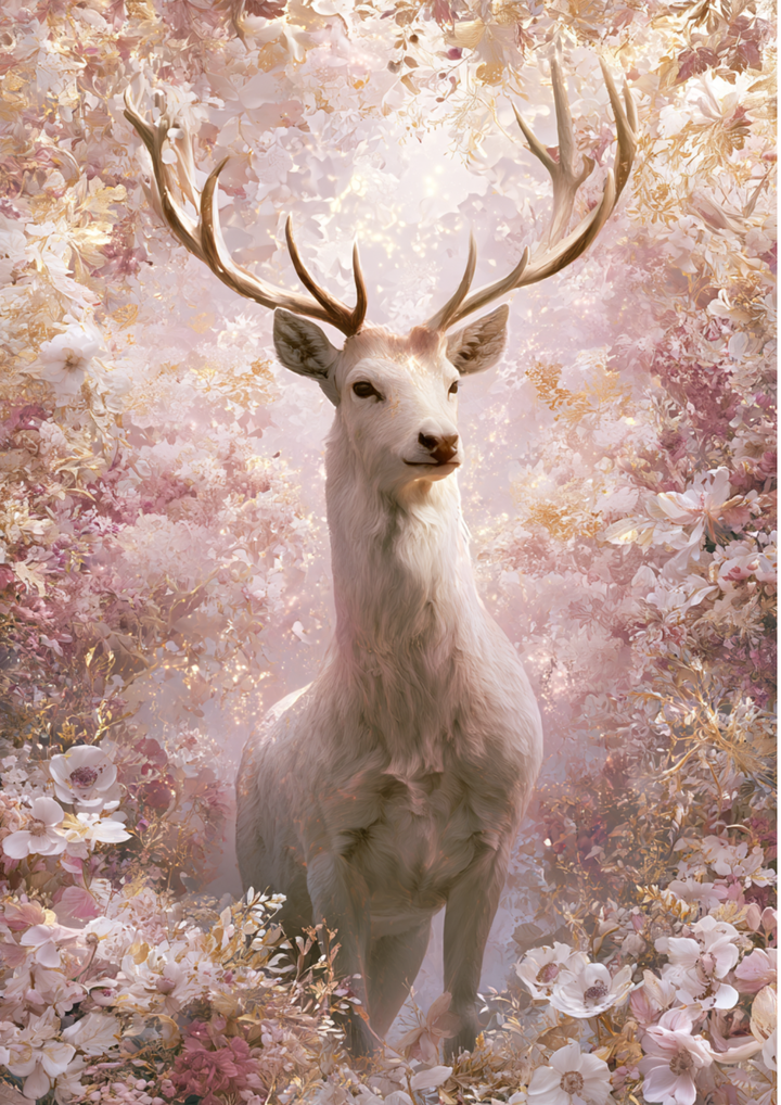 Rice Paper For Decoupage Etheral Majestic Deer Full Cat. No. 9783