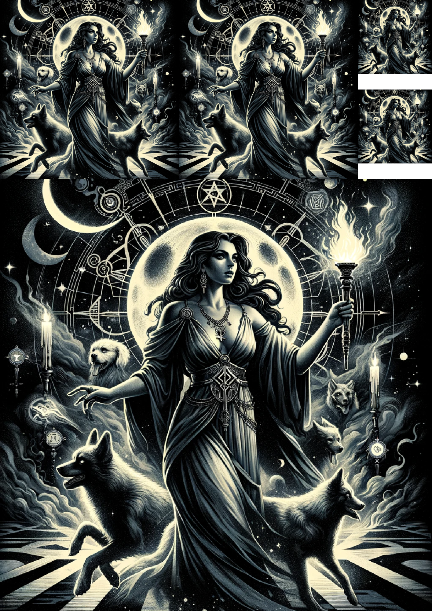 Reispapier für Decoupage Hecate Collage Katze Nr. 907