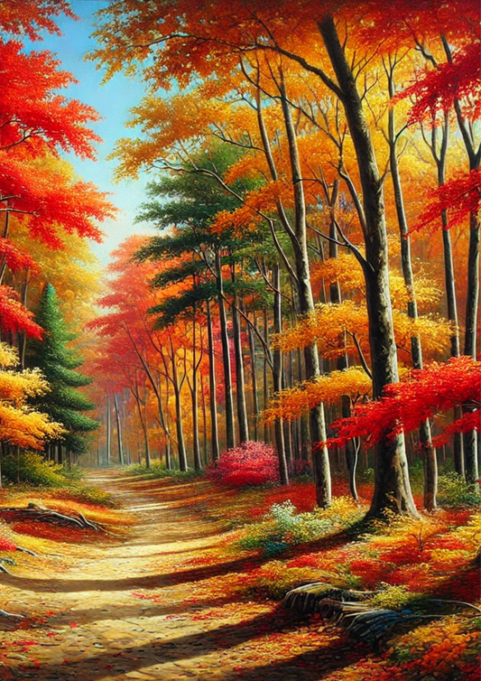 Reispapier für Decoupage Herbst 2 Voll Kat. Nr. 1737