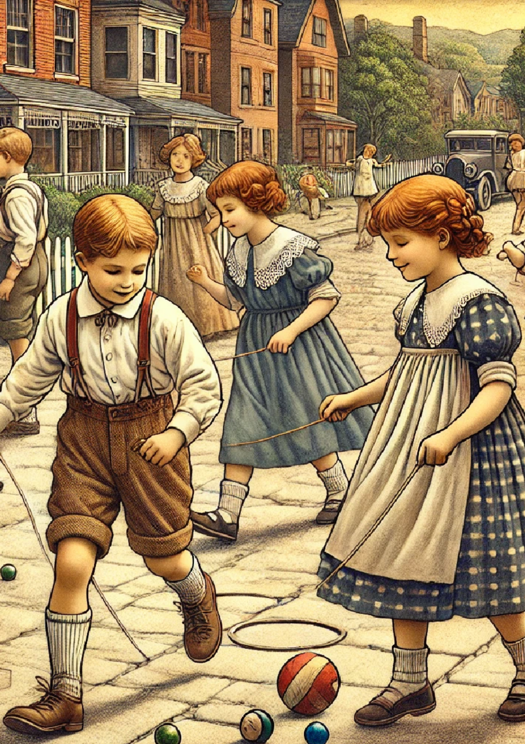 Reispapier für Decoupage Kinder, frühes 20. Jahrhundert, vollständige Kat.-Nr. 1268