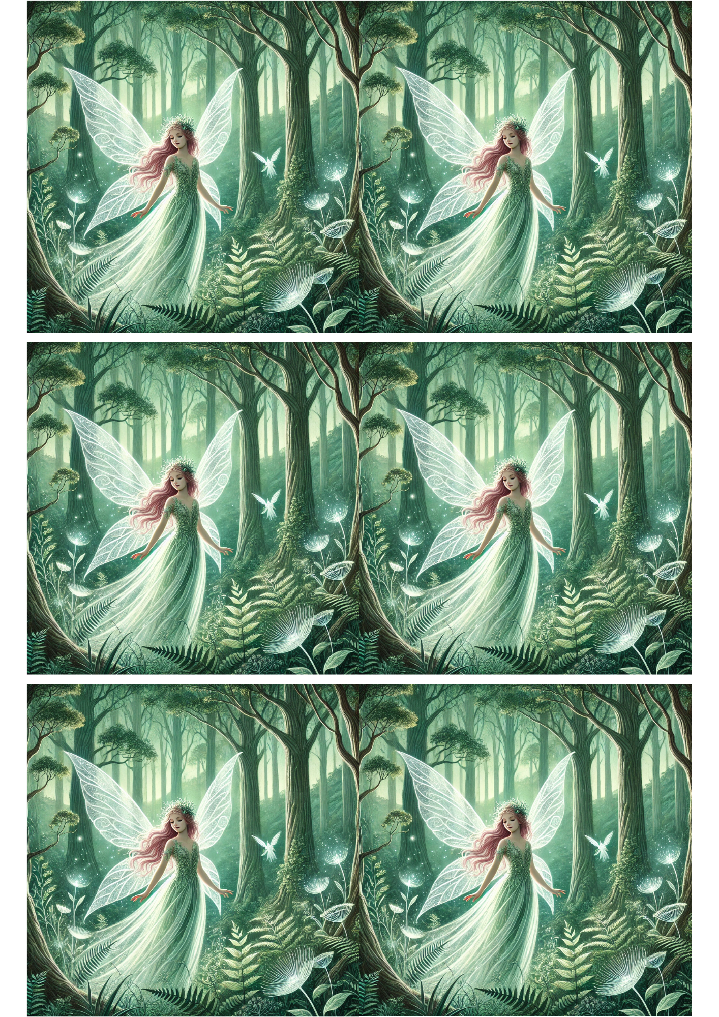 Reispapier für Decoupage Märchencollage Kat. Nr. 1886