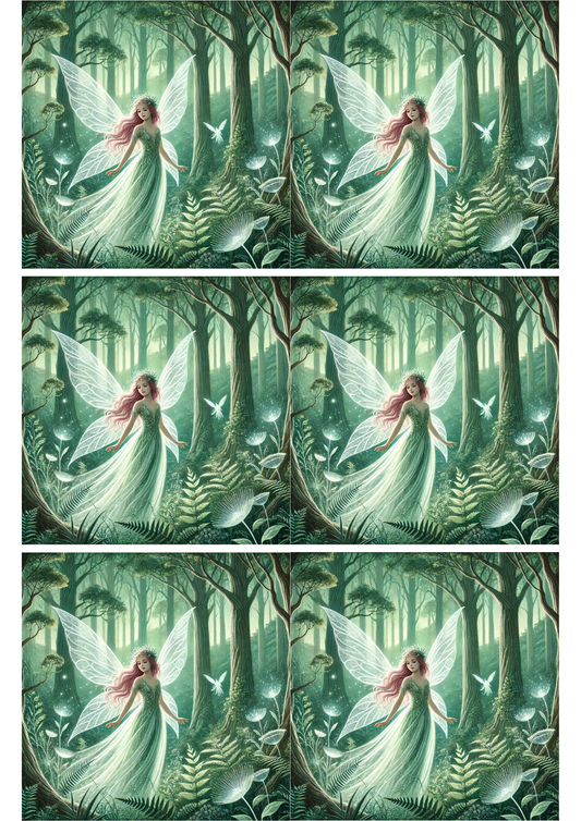 Reispapier für Decoupage Märchencollage Kat. Nr. 1886
