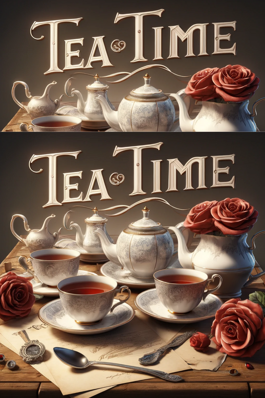 Reispapier für Decoupage Tea Time Kat. Nr. 120