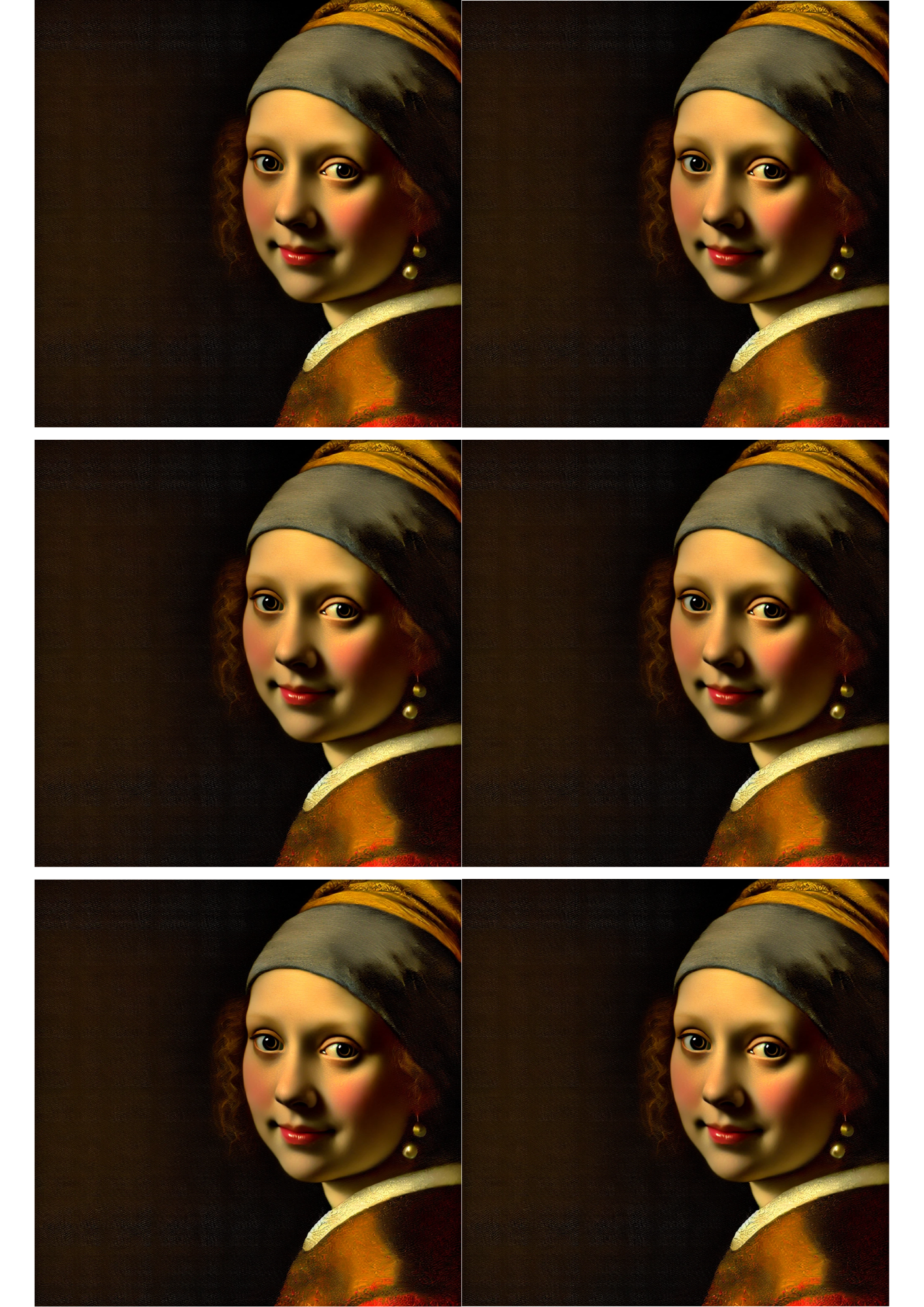 Reispapier für Decoupage Frau im Stil von Rembrandt Collage Kat. Nr. 1912