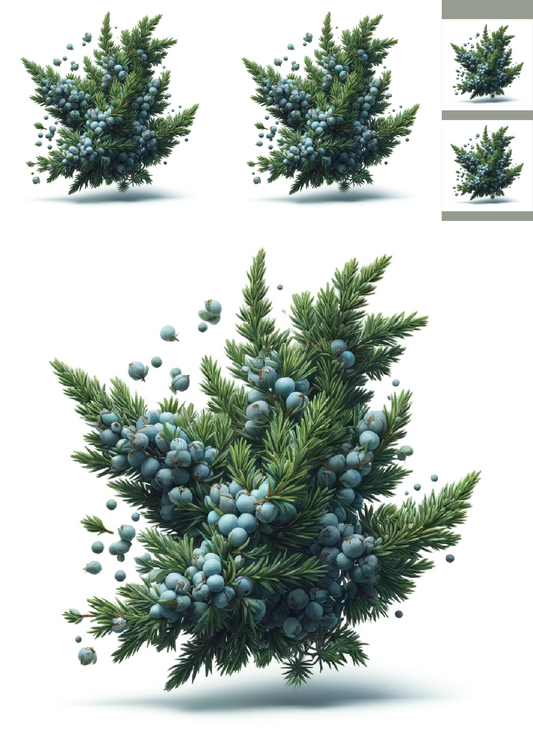 Rice Paper For Decoupage Juniper Collage Cat No. 1071