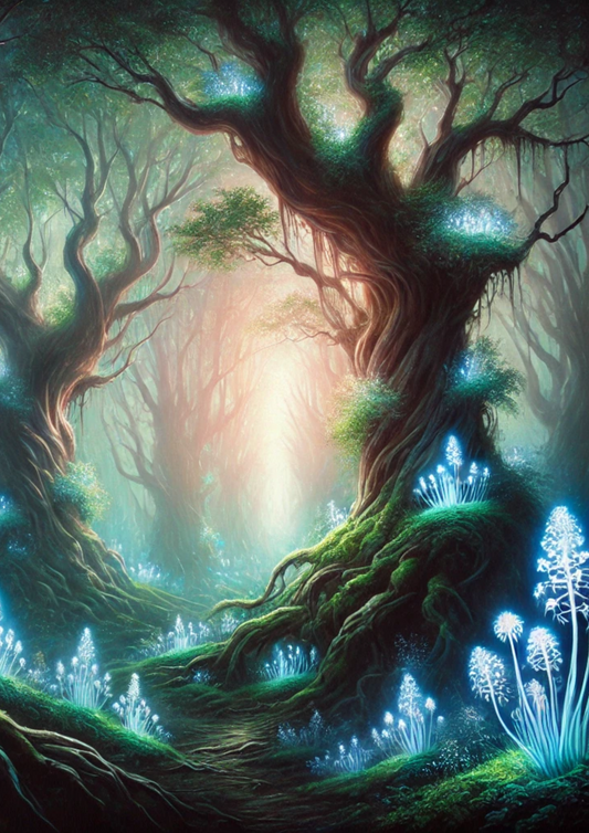 Reispapier für Decoupage Mystical Forest Full, Kat. Nr. 2153