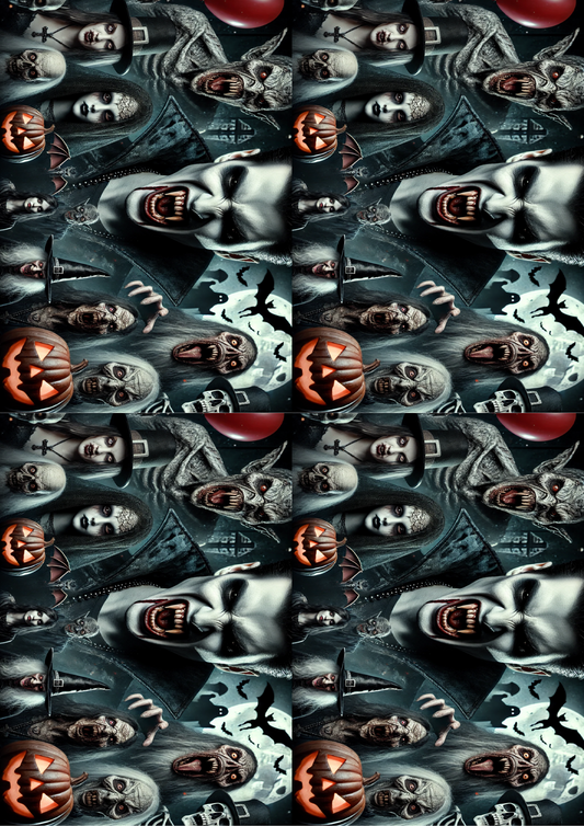 Reispapier für Decoupage Dark Vampires Collage Kat. Nr. 1626